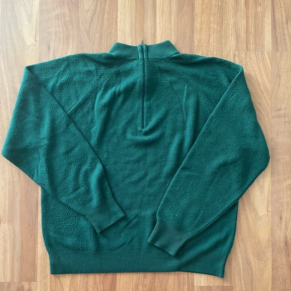 Vintage Forrest  green sweater - Picture 2 of 5